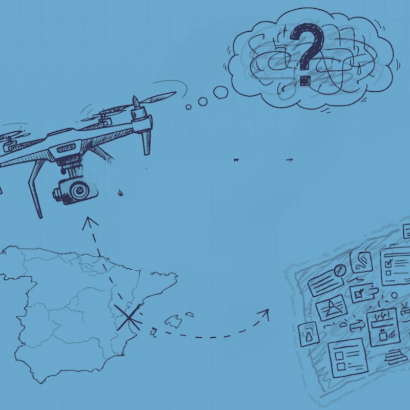 puedo volar mi dron aqui